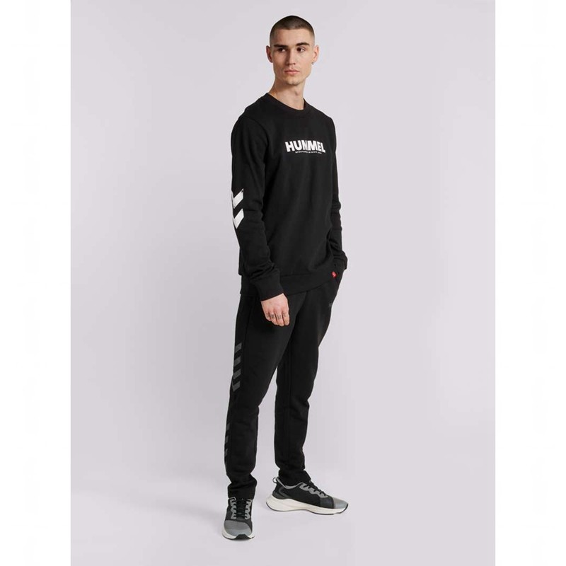 Hummel Legacy Tapered Broek Heren Zwart | 907944-223