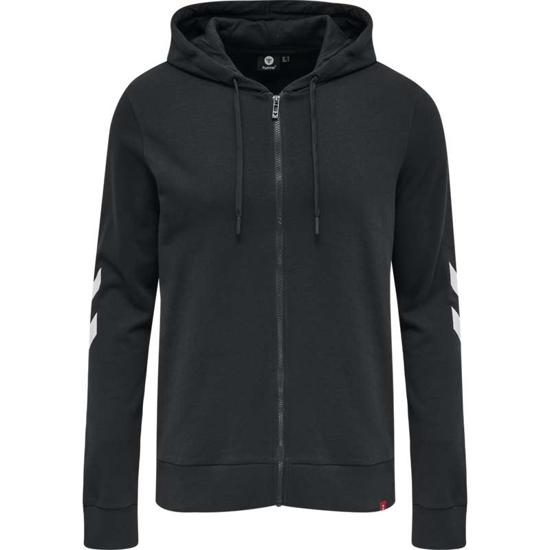 Hummel Legacy Zip Plus Hoodie Heren Zwart | 478094-938