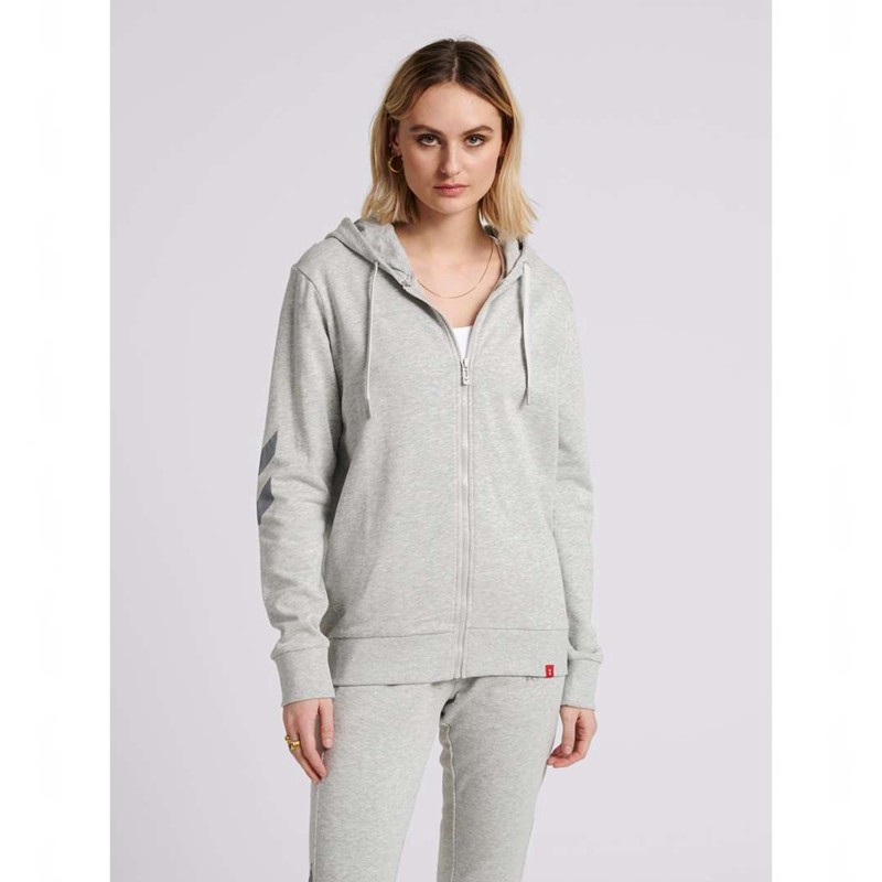 Hummel Legacy Zip T-shirts Heren Grijs | 054226-326