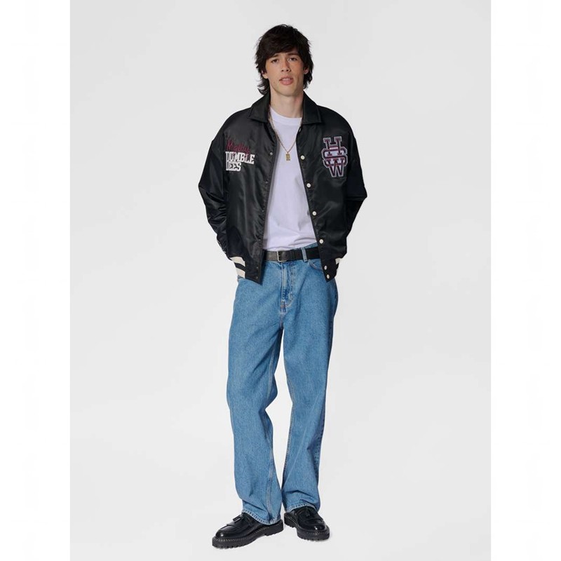 Hummel Letterman Sportswear Jassen Heren Zwart | 522252-423