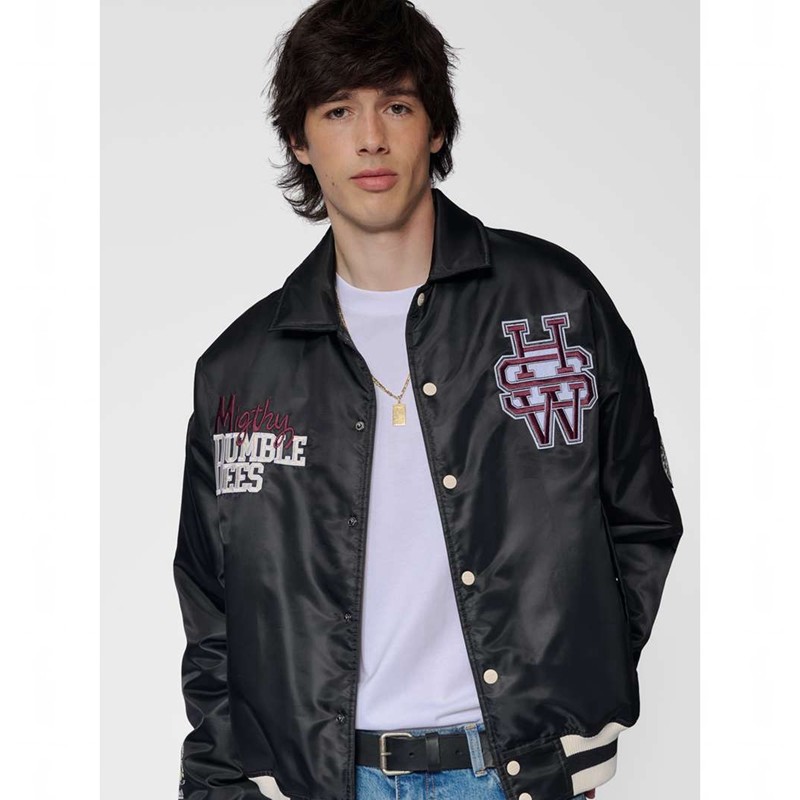 Hummel Letterman Sportswear Jassen Heren Zwart | 522252-423