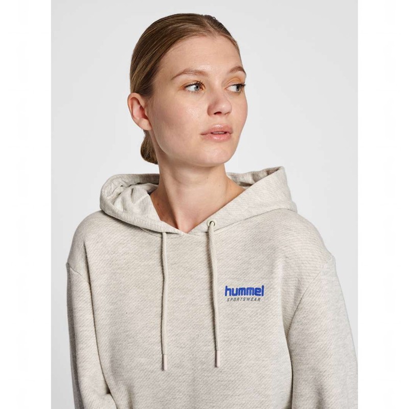 Hummel Lgc Austin Hoodie Heren Beige | 157713-391