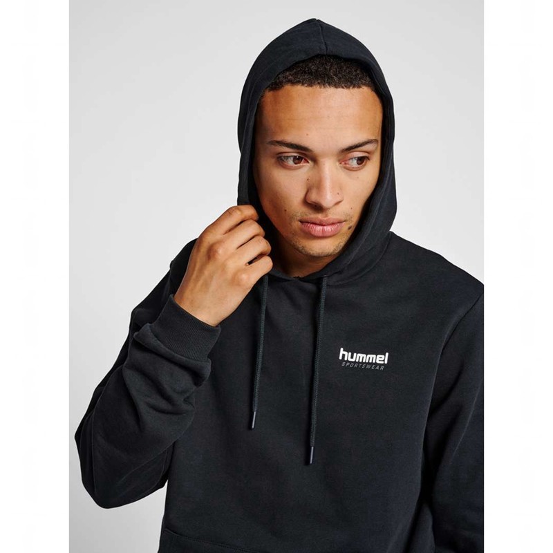 Hummel Lgc Austin Hoodie Heren Zwart | 328188-857