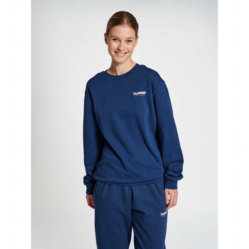 Hummel Lgc Austin Sweatshirts Heren Donkerblauw | 364387-529