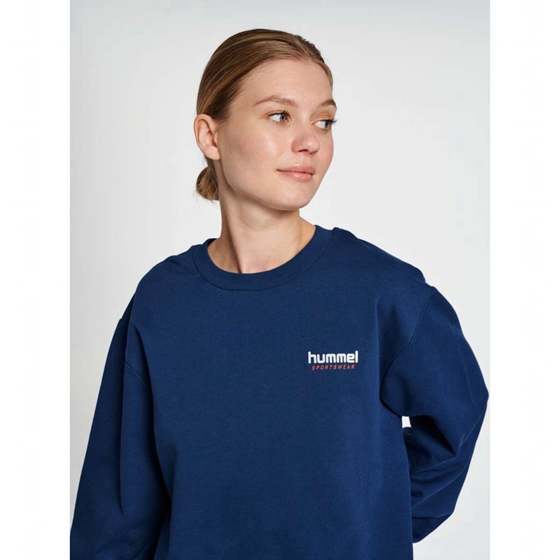 Hummel Lgc Austin Sweatshirts Heren Donkerblauw | 364387-529