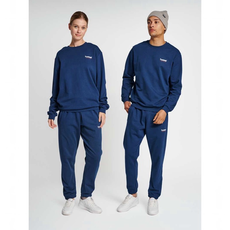 Hummel Lgc Austin Sweatshirts Heren Donkerblauw | 364387-529