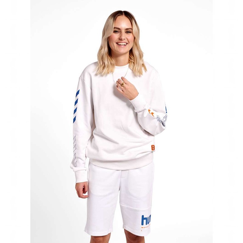 Hummel Lgc Birk Sweatshirts Heren Wit | 698422-339