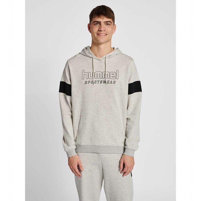Hummel Lgc Bryce Hoodie Heren Grijs | 727378-596