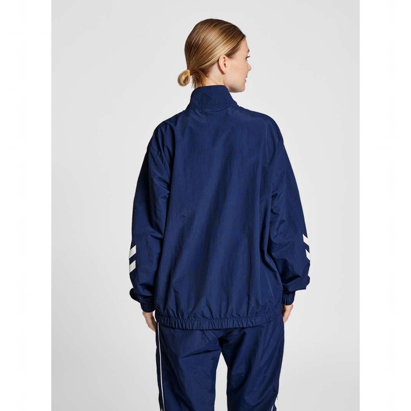 Hummel Lgc Celab Wov Zip Jassen Heren Donkerblauw | 380724-590
