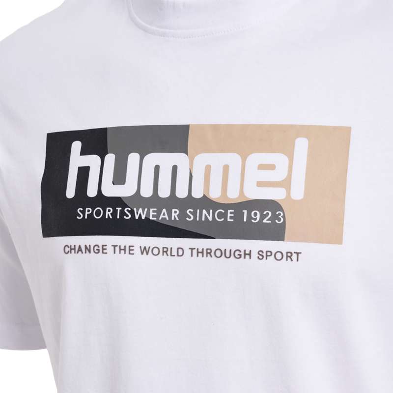 Hummel Lgc Charles T-shirts Heren Wit | 799892-550