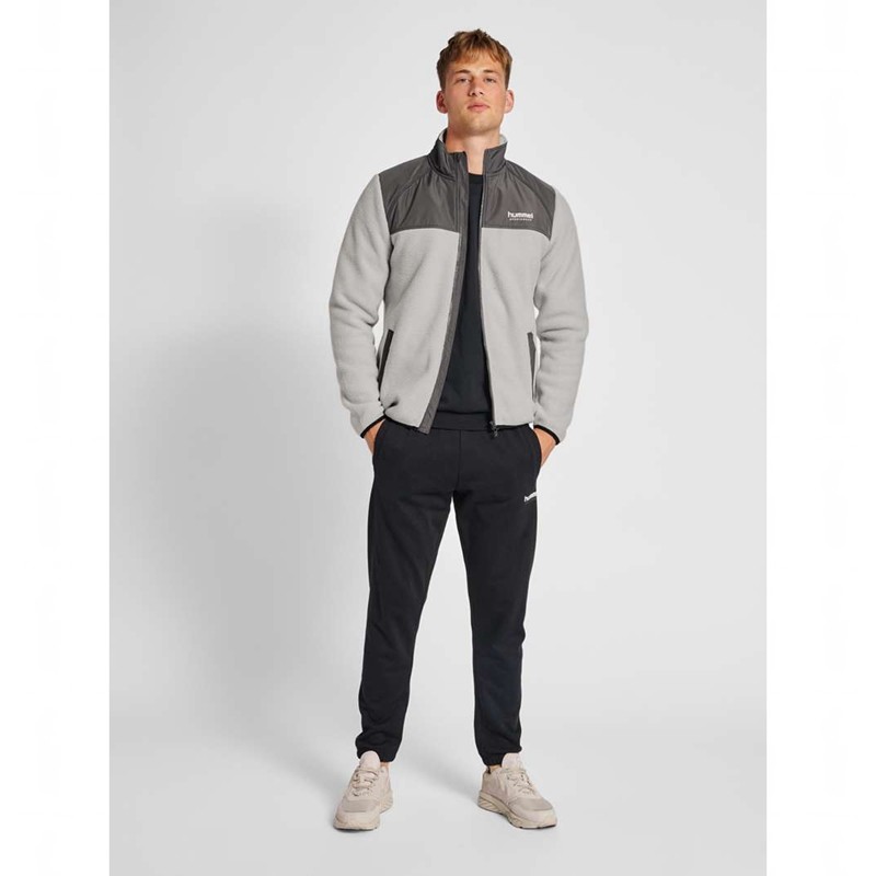 Hummel Lgc Charley Fleece Jassen Heren Grijs | 216175-790