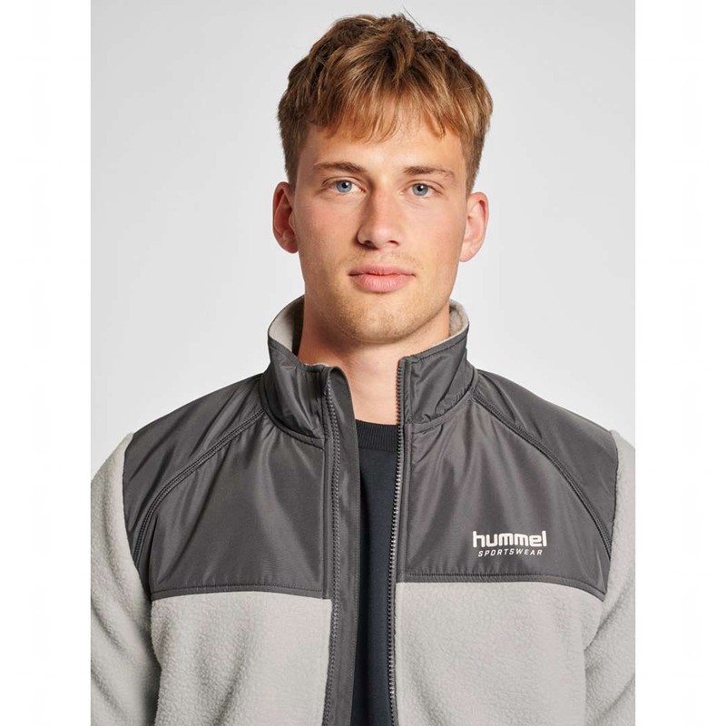 Hummel Lgc Charley Fleece Jassen Heren Grijs | 216175-790