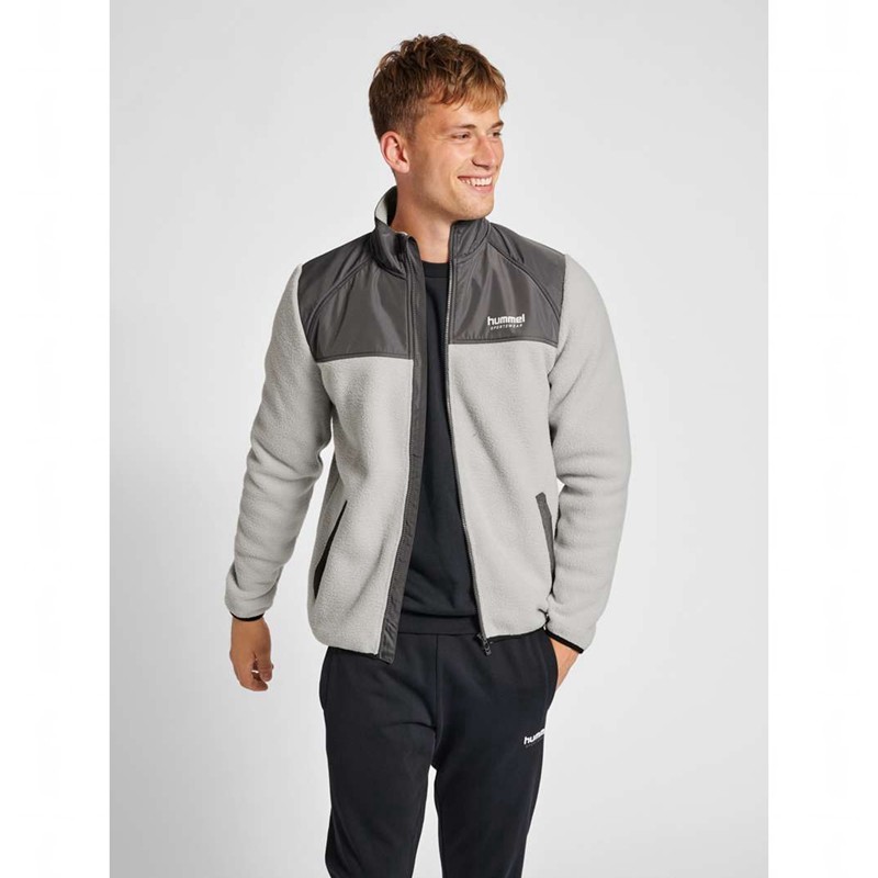 Hummel Lgc Charley Fleece Jassen Heren Grijs | 216175-790