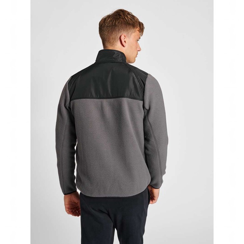 Hummel Lgc Charley Fleece Jassen Heren Grijs | 116438-854