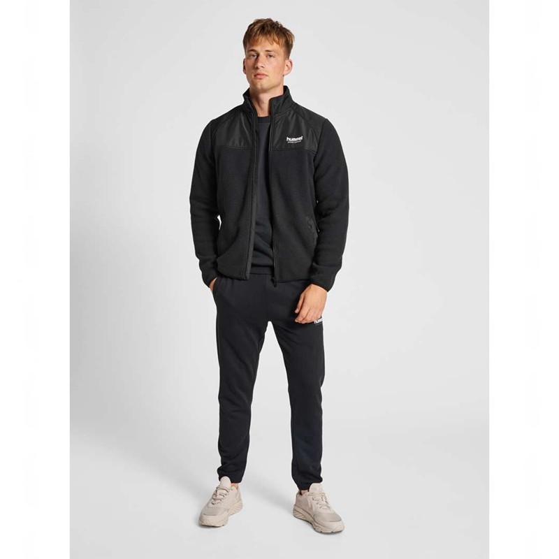 Hummel Lgc Charley Fleece Jassen Heren Zwart | 211493-054