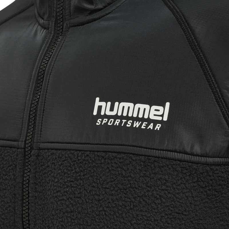 Hummel Lgc Charley Fleece Jassen Heren Zwart | 211493-054