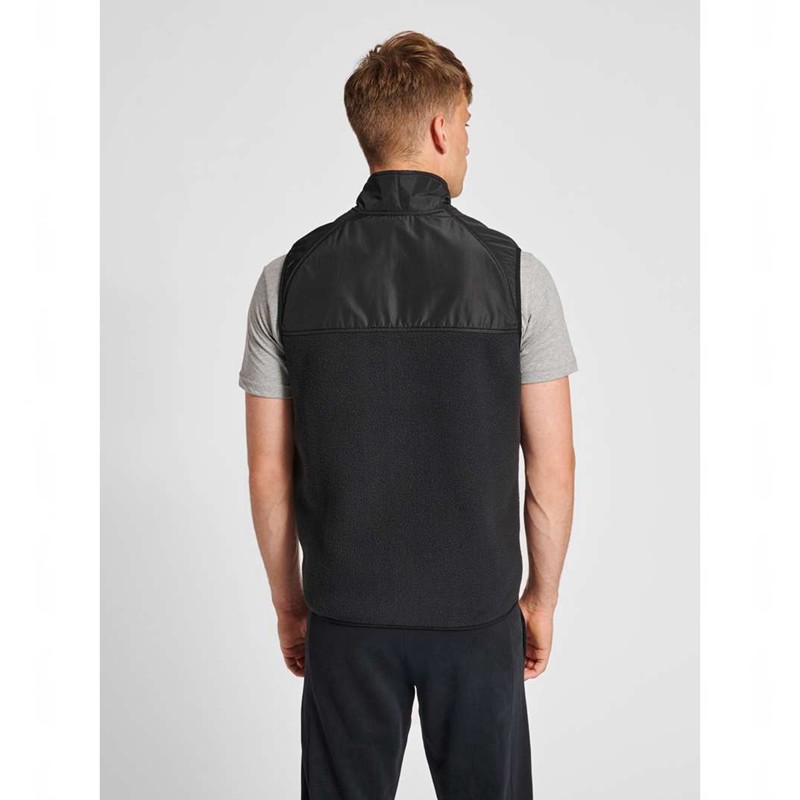 Hummel Lgc Charley Fleece Vest Heren Zwart | 429724-135
