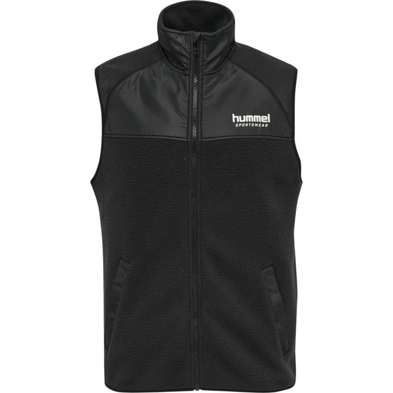 Hummel Lgc Charley Fleece Vest Heren Zwart | 429724-135