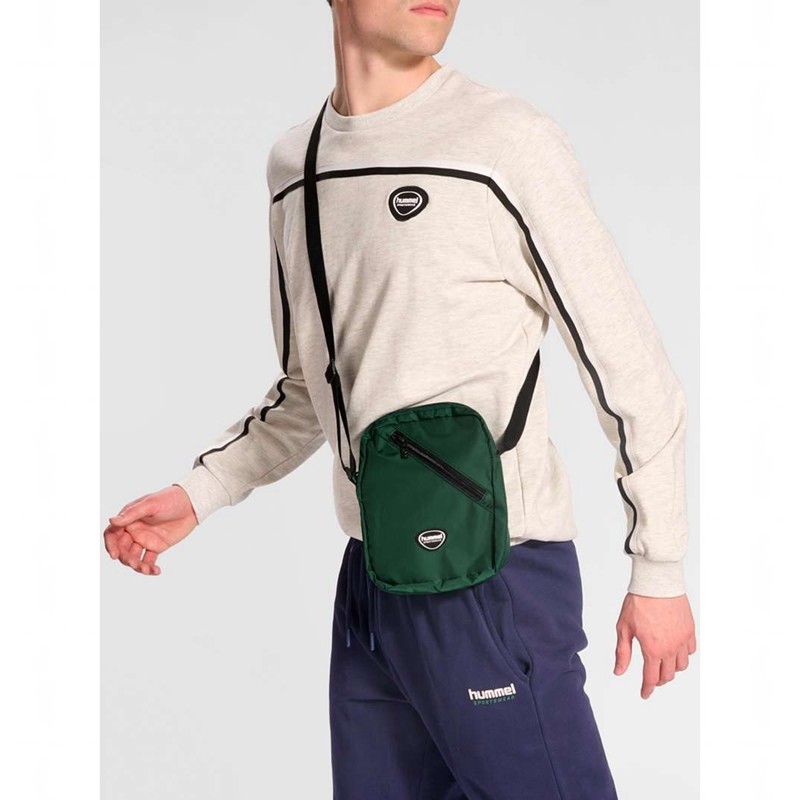 Hummel Lgc Crossbodytassen Heren Groen | 848366-468