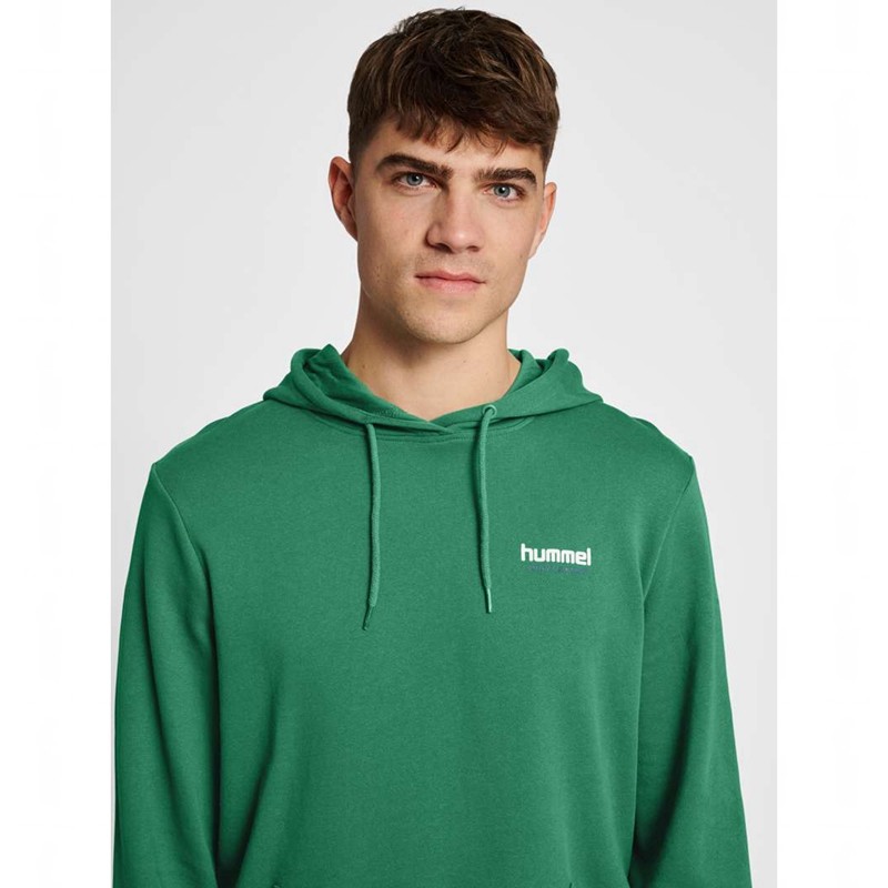 Hummel Lgc Gabe Hoodie Heren Groen | 993711-774