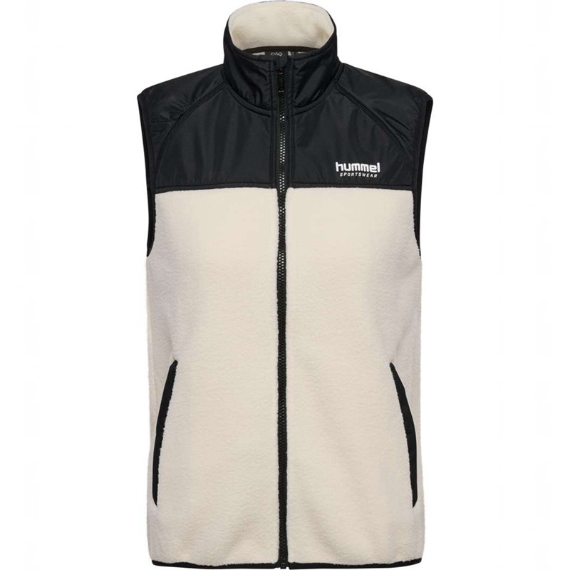 Hummel Lgc Malikat Fleece Vest Dames Wit | 262101-350