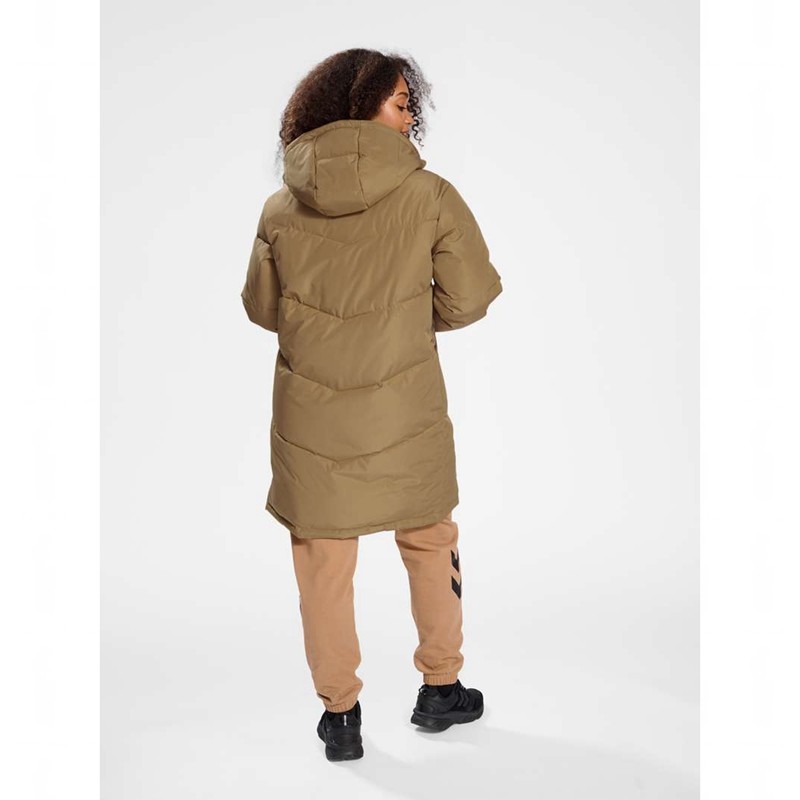 Hummel Lgc Mia Long Puff Jassen Dames Bruin | 804802-719