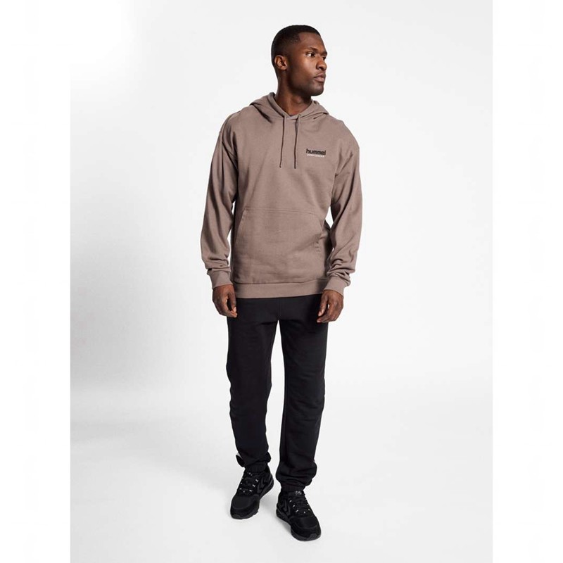 Hummel Lgc Nate Hoodie Heren Bruin | 045774-490