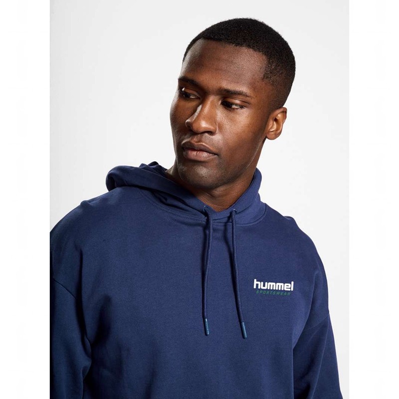 Hummel Lgc Nate Hoodie Heren Donkerblauw | 255833-766