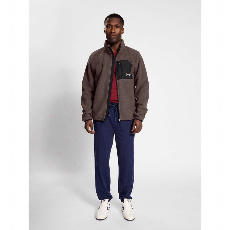 Hummel Lgc Oliver Fleece Jassen Heren Bruin | 268752-131