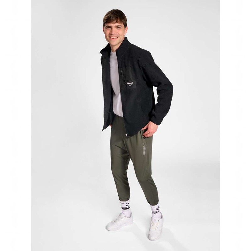 Hummel Lgc Oliver Fleece Jassen Heren Zwart | 503193-777