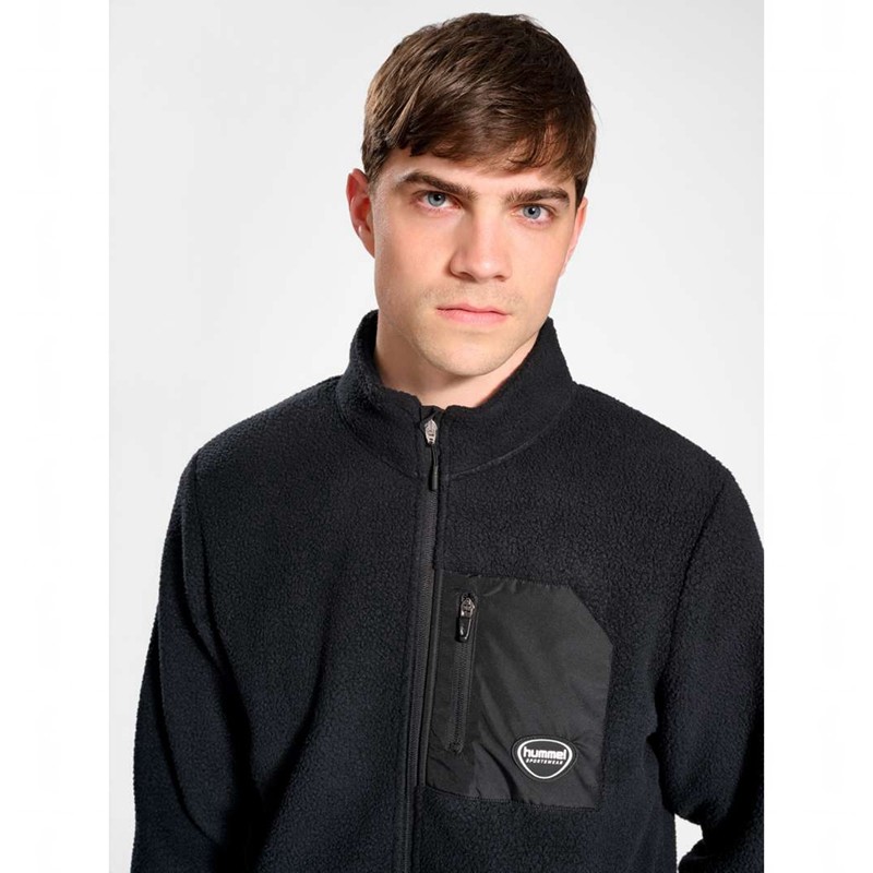 Hummel Lgc Oliver Fleece Jassen Heren Zwart | 503193-777