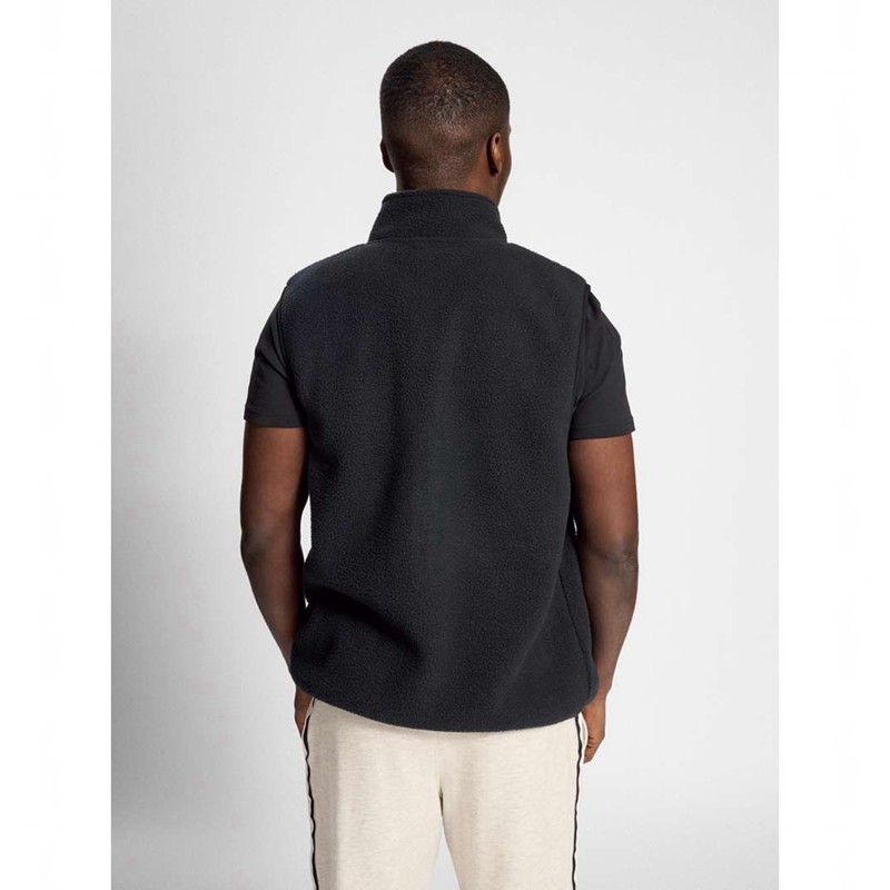 Hummel Lgc Oliver Fleece Vest Heren Zwart | 605154-050