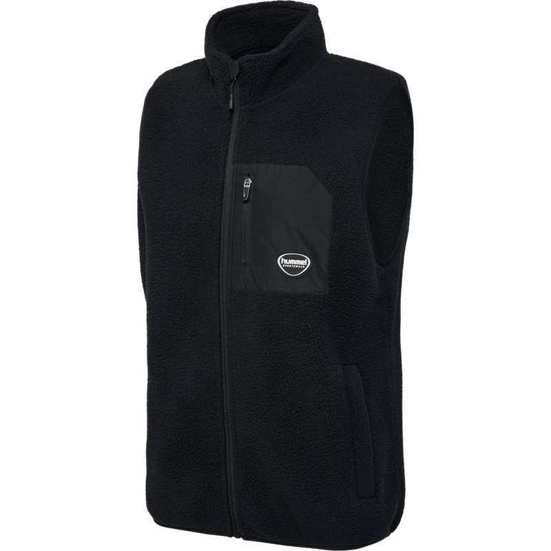 Hummel Lgc Oliver Fleece Vest Heren Zwart | 605154-050