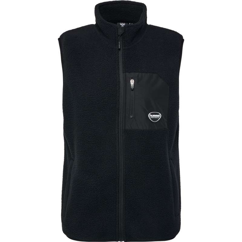 Hummel Lgc Oliver Fleece Vest Heren Zwart | 605154-050