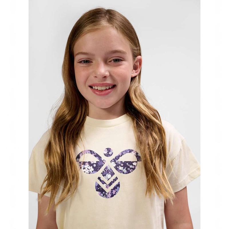 Hummel Libi T-shirts Kinderen Grijs | 840558-310
