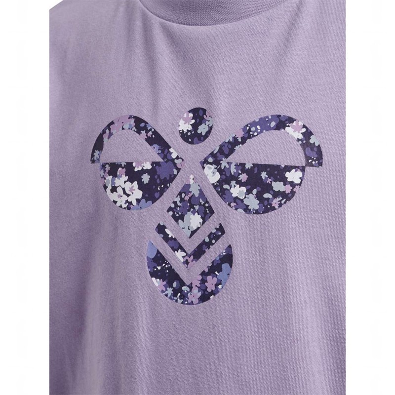 Hummel Libi T-shirts Kinderen Lavendel | 333796-234