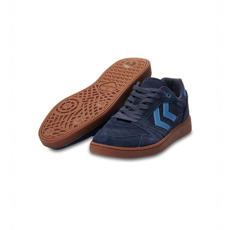 Hummel Liga Gk Handbalschoenen Dames Donkerblauw | 009023-391