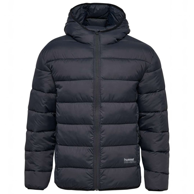 Hummel Lightweight Puffer Jassen Heren Zwart | 314346-753