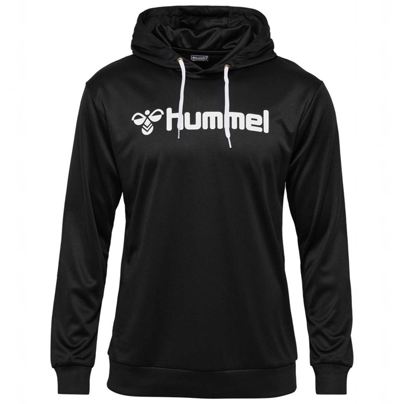 Hummel Logo Hoodie Heren Zwart | 335251-622