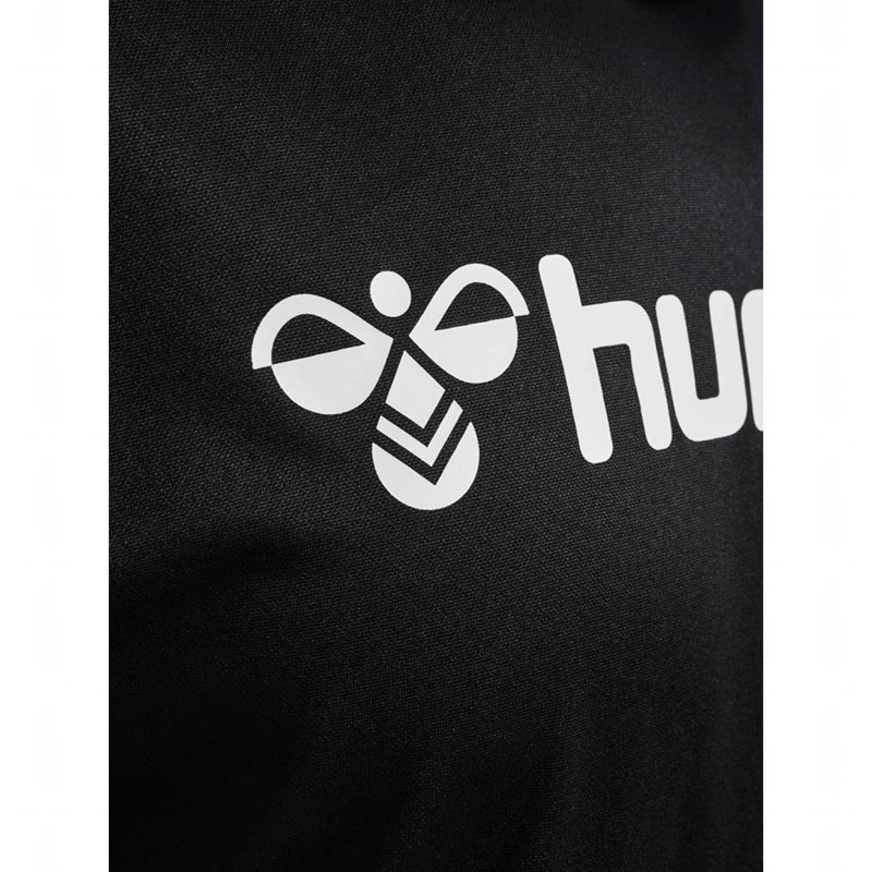 Hummel Logo Hoodie Heren Zwart | 335251-622