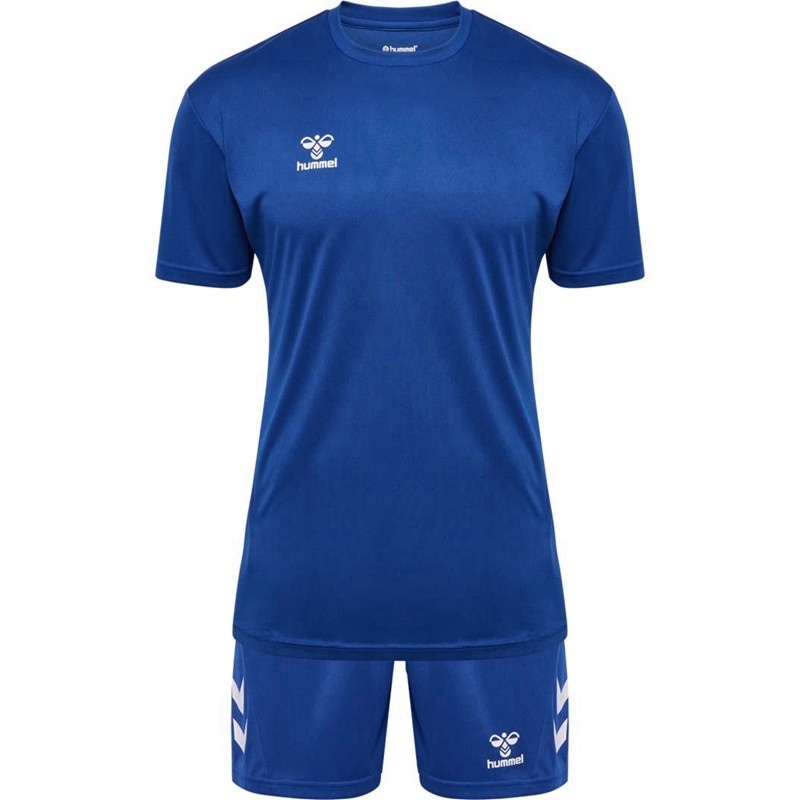 Hummel Logo Sets Heren Blauw | 627136-537