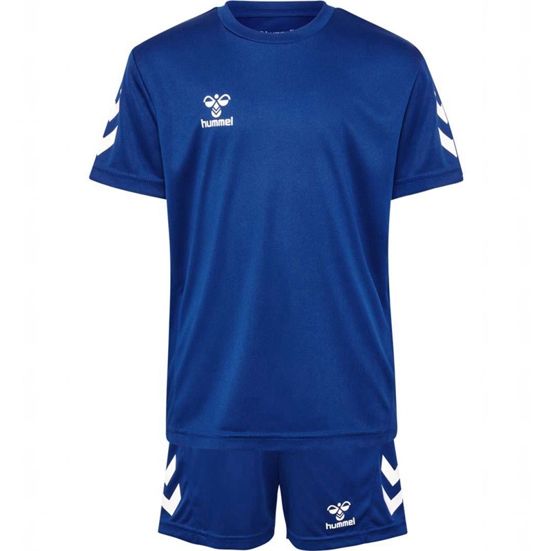 Hummel Logo Sets Kinderen Blauw | 002633-812