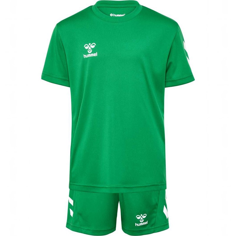 Hummel Logo Sets Kinderen Groen | 768762-344