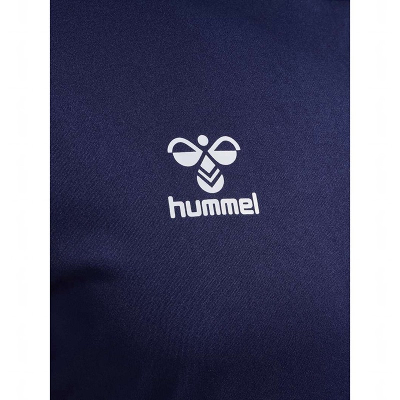 Hummel Logo T-shirts Heren Donkerblauw | 603154-571