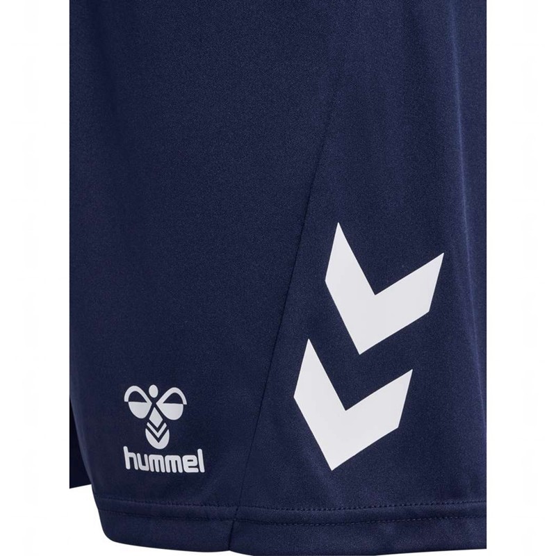 Hummel Logo T-shirts Heren Donkerblauw | 603154-571