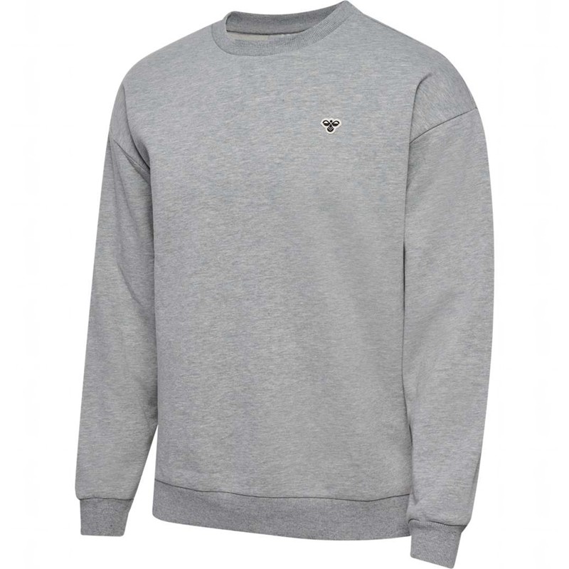 Hummel Loose Crewneck Bee Sweatshirts Heren Grijs | 250689-389