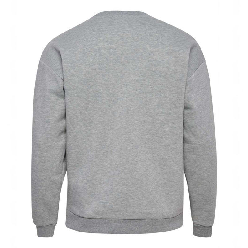 Hummel Loose Crewneck Bee Sweatshirts Heren Grijs | 250689-389