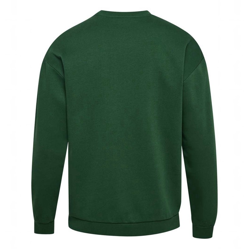 Hummel Loose Crewneck University Bee Sweatshirts Heren Groen | 905742-884