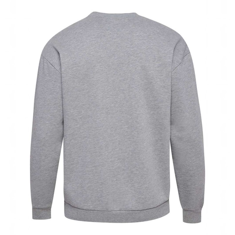 Hummel Loose Crewneck University Bee Sweatshirts Heren Grijs | 433303-207