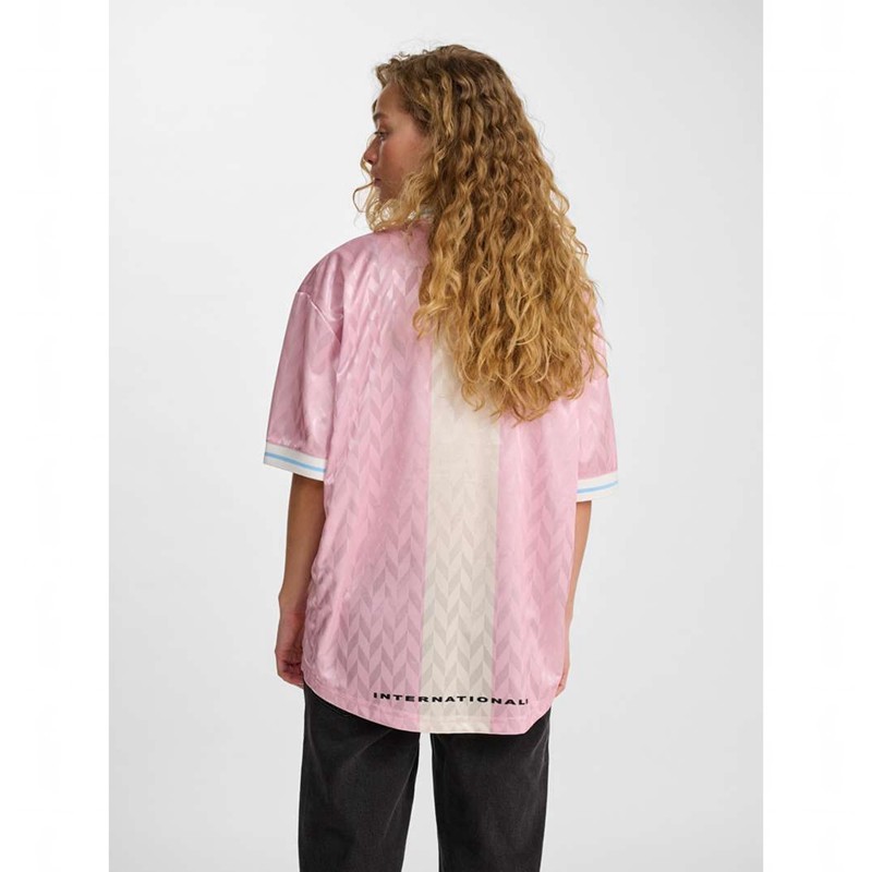 Hummel Loose Fb S/S Jassen Dames Roze | 445668-588